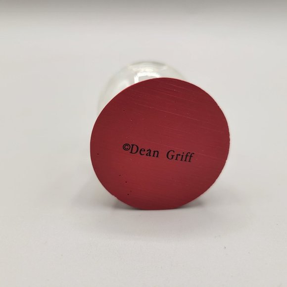 Charming Tails Snow Globe Glitter Red Figurine Reindeer Mouse - Picture 9 of 9